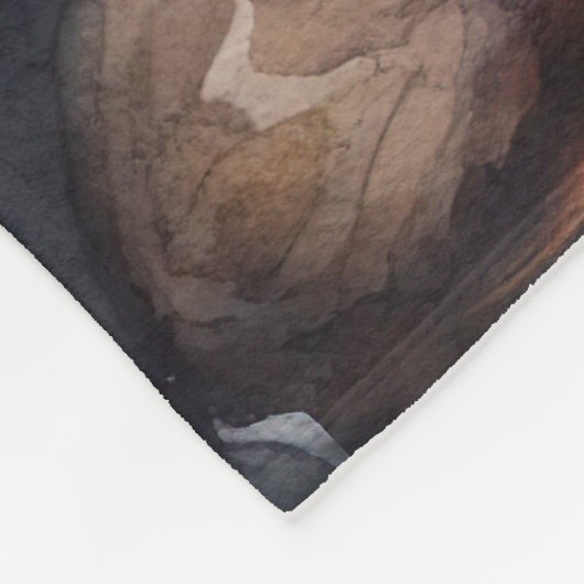 Halloween Lhasa Apso met pompoenen eng Fleece Deken (Hoek)