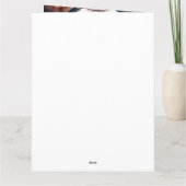 Halloween Lhasa Apso met pompoenen eng Kaart (Achterkant)