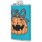 Halloween,Lief Gezicht Pompoen, Grappig ,Jack O' L Heupfles (Links)