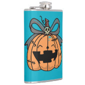 Halloween,Lief Gezicht Pompoen, Grappig ,Jack O' L Heupfles (Rechts)