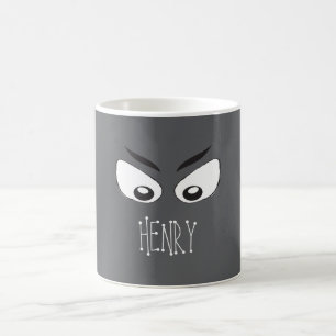 Halloween Lief Simpel Geest Ogen Whimsical Koffiemok