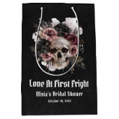 Halloween liefde bij het eerste schrik Vrijgezelle Medium Cadeauzakje (Voorkant)