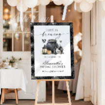 Halloween Liefde Brouwt Bruiloft Borrel Bord
