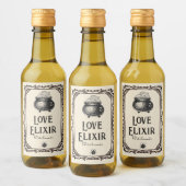 Halloween Liefde elixer Drinken Spooky Wijn Etiket (Flessen)