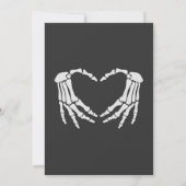 Halloween Liefde Op Het Eerste Schrikken Koppels B Kaart (Achterkant)