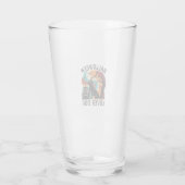 Halloween Liefhebber Hond Heksenhoed Pompoen Grafs Glas (Achterkant)
