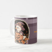 Halloween Lieve Gans Herfst Koffiemok (Voorkant links)