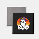Halloween - Lieve Geest Heks - Boe - Grappige Hall Magneet (Voorkant / Achterkant)