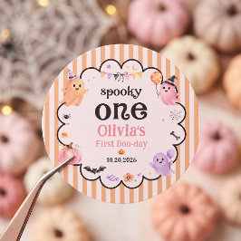 Halloween Lieve Geest Verjaardagsfeestje Sticker