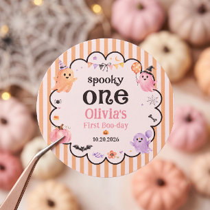 Halloween Lieve Geest Verjaardagsfeestje Sticker