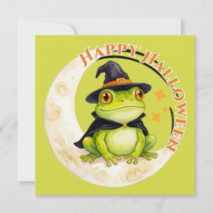 Halloween Lieve Kikker Pad Heks