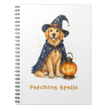Halloween Lieve Tovenaar Golden Retriever