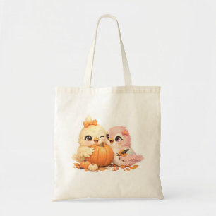 Halloween Lieve Vogel Vrienden Dagelijkse Tote Bag