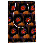 Halloween lieveheersbeestje medium cadeauzakje (Voorkant)