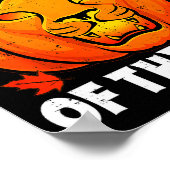 Halloween Lion Pumpkin King Of The Patch Costume M Poster (Hoek)