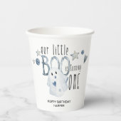 Halloween Little Boo 1e verjaardagsfeestje Papieren Bekers (Voorkant)