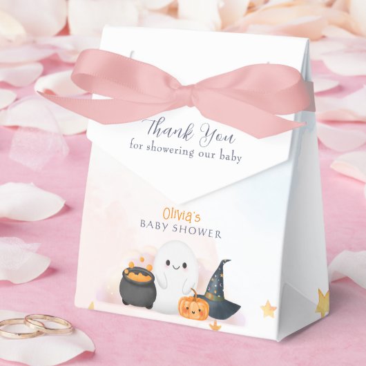 Halloween Little Boo Baby shower Bedankdoosjes (Huwelijk)