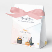 Halloween Little Boo Baby shower Bedankdoosjes (Voorkant Zijde)