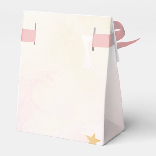 Halloween Little Boo Baby shower Bedankdoosjes (Achterkant)