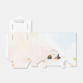 Halloween Little Boo Baby shower Bedankdoosjes (Uitgevouwen)