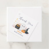 Halloween Little Boo Baby shower Bedankt Bedankjes Labels (In situ)