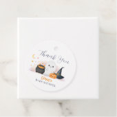 Halloween Little Boo Baby shower Bedankt Bedankjes Labels (In situ)
