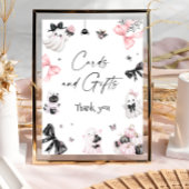 Halloween Little Boo Baby shower Kaarten en gesche Poster