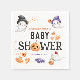 Halloween Little Boo Baby shower Leuke Geesten Servet