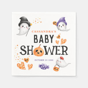Halloween Little Boo Baby shower Leuke Geesten Servet