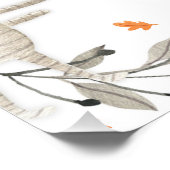 Halloween Little Boo Baby shower Welcome Poster (Hoek)