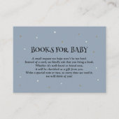 Halloween Little Boo Blue boeken voor Baby Informatiekaartje (Voorkant)