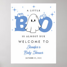 Halloween Little Boo Boy Baby shower Welkom