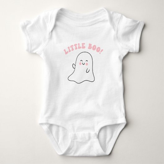 Halloween Little Boo Ghost Romper (Voorkant)