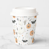 Halloween Little Boo Ghost Schattige Baby shower Papieren Bekers (Voorkant)