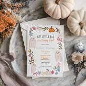 Halloween Little Boo Ghosts Boy kinder 1e verjaard Kaart