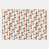 Halloween Little Boo Ghosts die papierbladen overv Inpakpapier Vel (Voorkant 3)