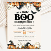Halloween Little Boo Herfst pompoen Baby shower Kaart