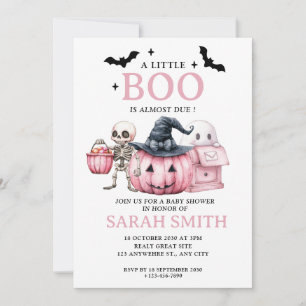 Halloween Little Boo is bijna te wijten aan Baby s Kaart
