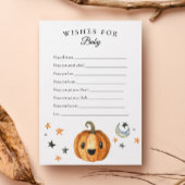 Halloween Little Boo is Wwish for Baby Kaart