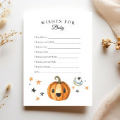 Halloween Little Boo is Wwish for Baby Kaart