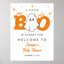 Halloween Little Boo Neutral Baby shower Welkom