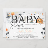 Halloween Little Boo Pumpkin Baby shower Kaart (Voorkant)