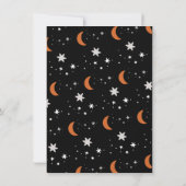 Halloween Little Boo Skeleton Heart Baby shower Kaart (Achterkant)