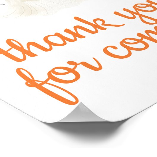 Halloween Little Book Bedankt voor je komst Poster (Hoek)