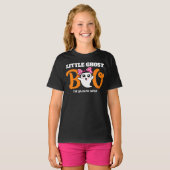 Halloween Little Ghost Boo Boy Family Matching T-shirt (Voorkant volledig)