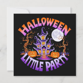 Halloween Little Party Feestdagenkaart
