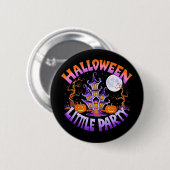 Halloween Little Party Ronde Button 5,7 Cm (Voorkant /achterkant)