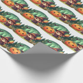 Halloween Little Witch Cadeaupapier (Hoek)