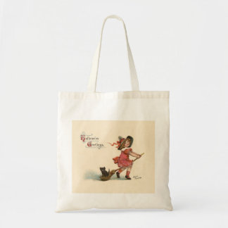 Halloween Little Witch Canvas tas