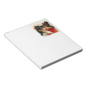  Halloween Little Witch Holding Black Cat Notitieblok (Schuin)